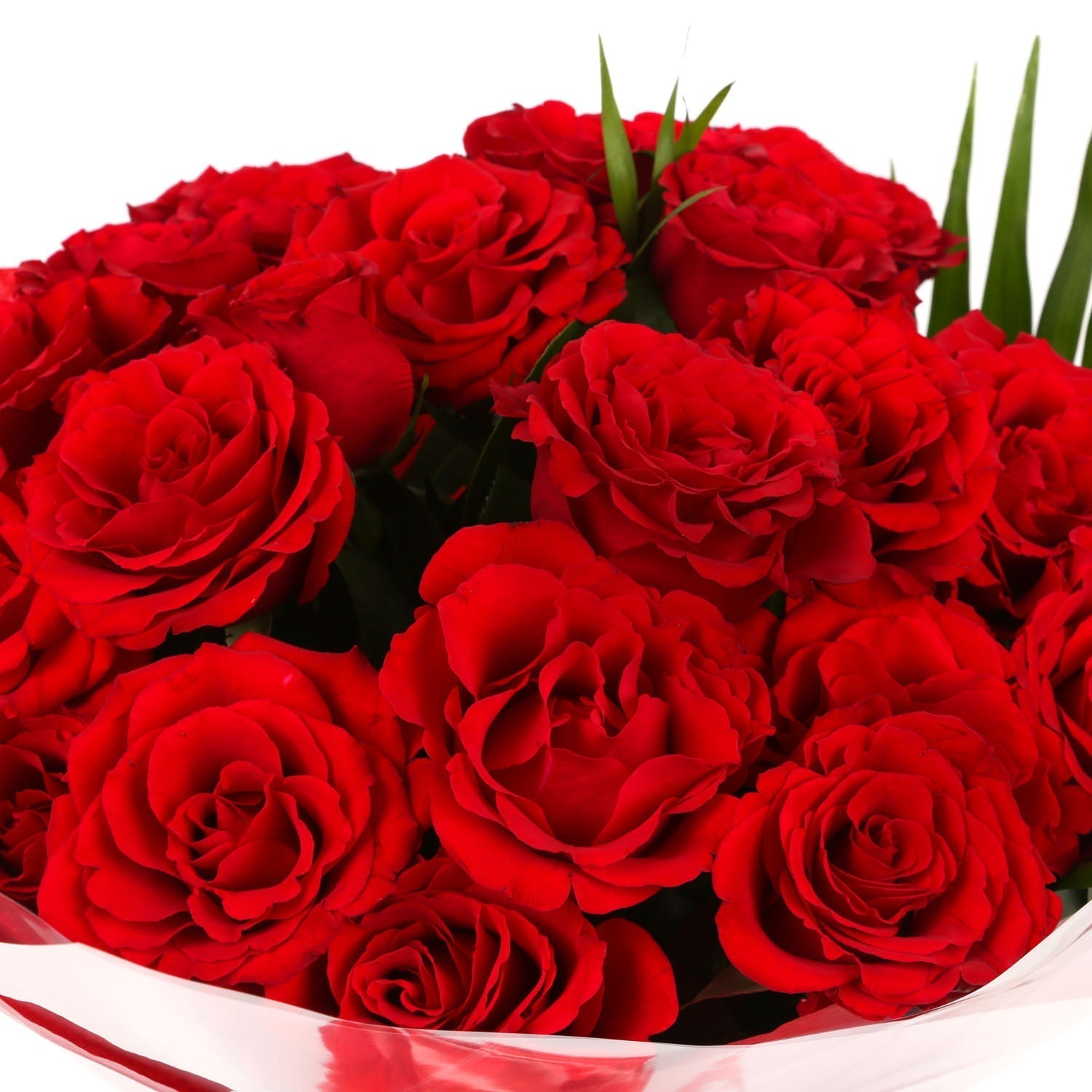 Sträuße aus roten Rosen